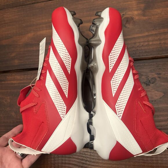 Adidas Adizero Impact + Patrick Mahomes PE Chiefs Football Cleats - Picture 11 of 12